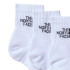 Chaussettes Montagne The North Face by Multi Sport Cush Quarter 3P White