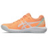 Chaussures padel ASICS Gel-Dedicate 8 Padel Femme Orange/White