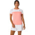 T-shirt ASICS Court Tennis Manches courtes Femme Rose