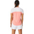 T-shirt ASICS Court Tennis Manches courtes Femme Rose