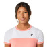 T-shirt ASICS Court Tennis Manches courtes Femme Rose