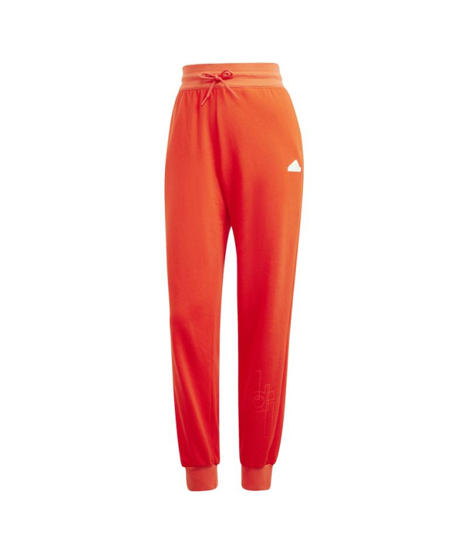 Pantalon adidas Bluv Femme Rouge
