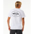 T-shirt Rip Curl Agrafeuse Homme Blanc