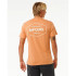 T-shirt Rip Curl Agrafeuse Homme Saumon