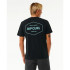 T-shirt Rip Curl Agrafeuse Homme Noir