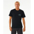 T-shirt Rip Curl Agrafeuse Homme Noir