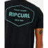 T-shirt Rip Curl Agrafeuse Homme Noir