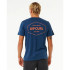 T-shirt Rip Curl Agrafeuse Homme Bleu marine