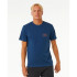 T-shirt Rip Curl Agrafeuse Homme Bleu marine