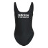Maillot de bain Natation adidas Femme de Sportswear U-Back Noir