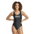 Maillot de bain Natation adidas Femme de Sportswear U-Back Noir