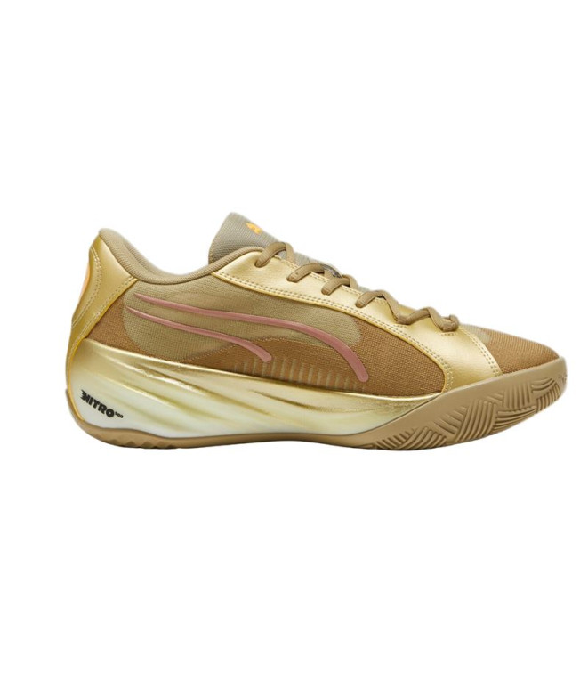 Chaussures Handball de Puma All-Pro NITRO CNY Gold