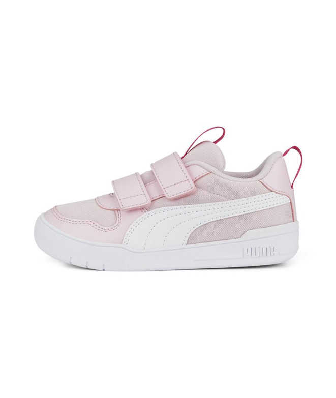 Chaussures Puma Multiflex Mesh Fille Rose