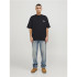 T-shirt Homme Jack And Jones bari Back Noir