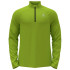 Sweat de Trail Odlo Mid Layer Essential 1/2 Zip Homme Lime