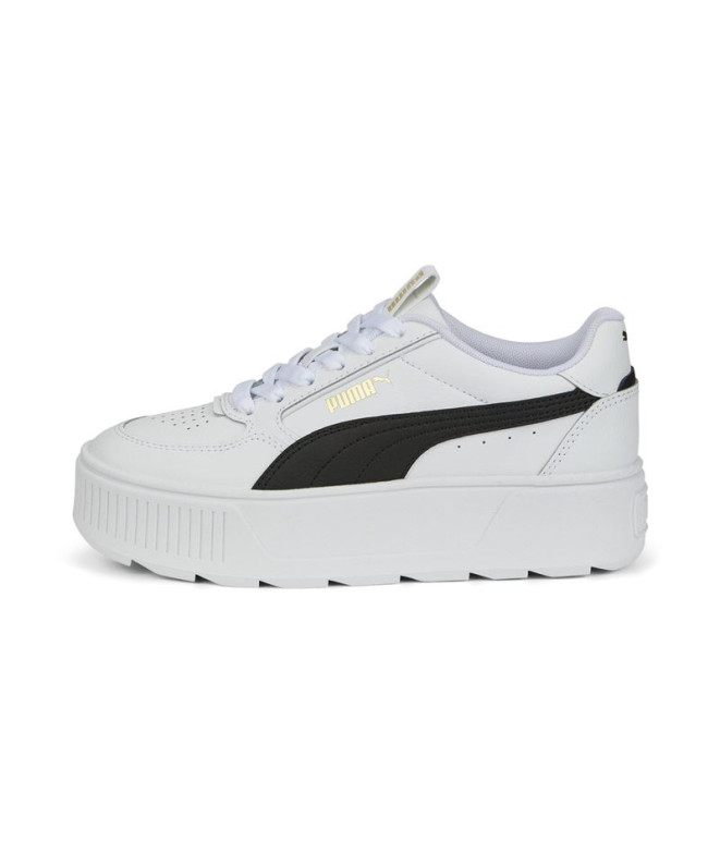 Chaussures Puma Karmen Rebelle Enfant Blanc-Noir