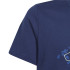 T-shirt by Fitness adidas Essentials Uni Train Enfant Blue