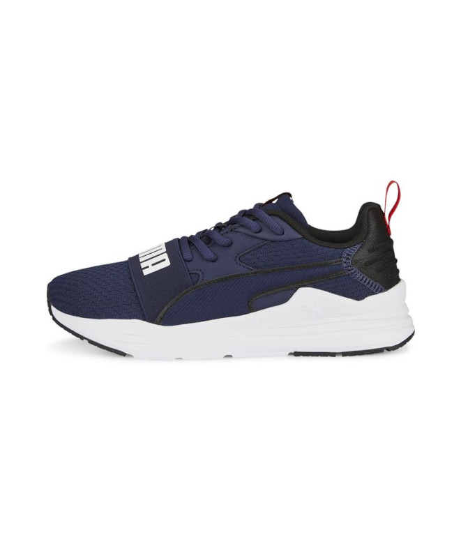 Chaussures de Puma Wired Run Pure Enfant Marine