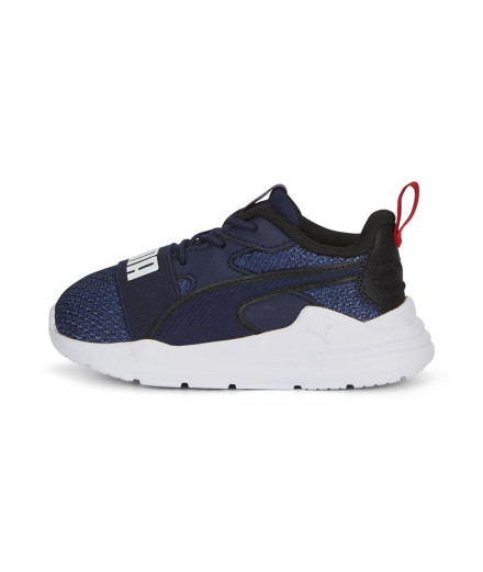 Chaussures de Puma Wired Run Pure Enfant Marine