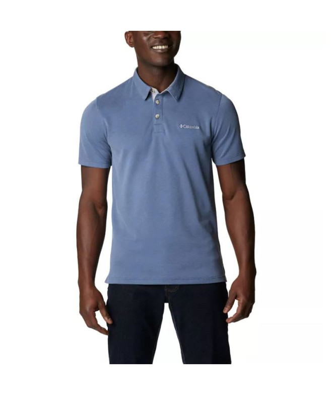 Polo Columbia Nelson Point™ Homme Bleu