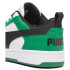 Chaussures de Puma Rebound V6 Lo Enfant Vert