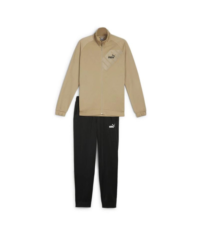 Survêtement Puma Power Poly Beige Homme