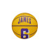 basket-ball N Wilson BA Player Icon Mini Lebron Yellow Ball