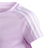 T-shirt de Fitness adidas Essentials G Tr-Es 3S Fille Lilas