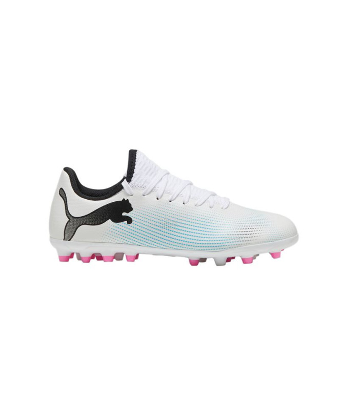 football Enfant Bottes Puma Future 7 Play MG White