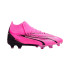 football Bottes Puma Ultra Pro FG/AG Rose Blanc