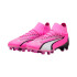football Bottes Puma Ultra Pro FG/AG Rose Blanc