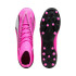 football Puma Ultra Pro MG Pink White Boots