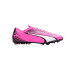 football Puma Ultra Play MG Pink White Boots
