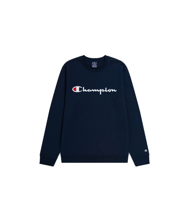 Sweat Champion Sweat à col roulé Homme Bleu marine