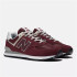 Chaussures New Balance Homme 574 Noyau grenat