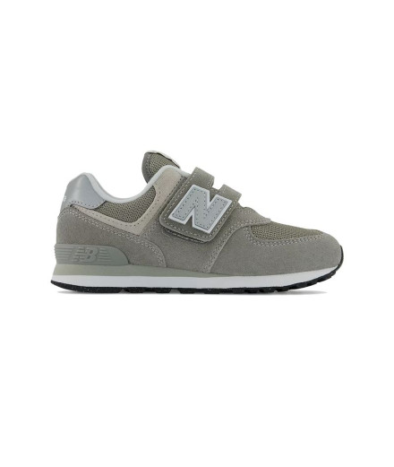 Chaussures New Balance 574 Core Hook & Loop Gris Enfant
