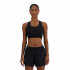 Brassiere de sport New Balance Femme Sleek Medium Support Pocket Noir