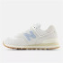 Chaussures New Balance Femme 574 Blanc Bleu
