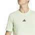 T-shirt by Fitness adidas Essentials Wo Logo Homme Green
