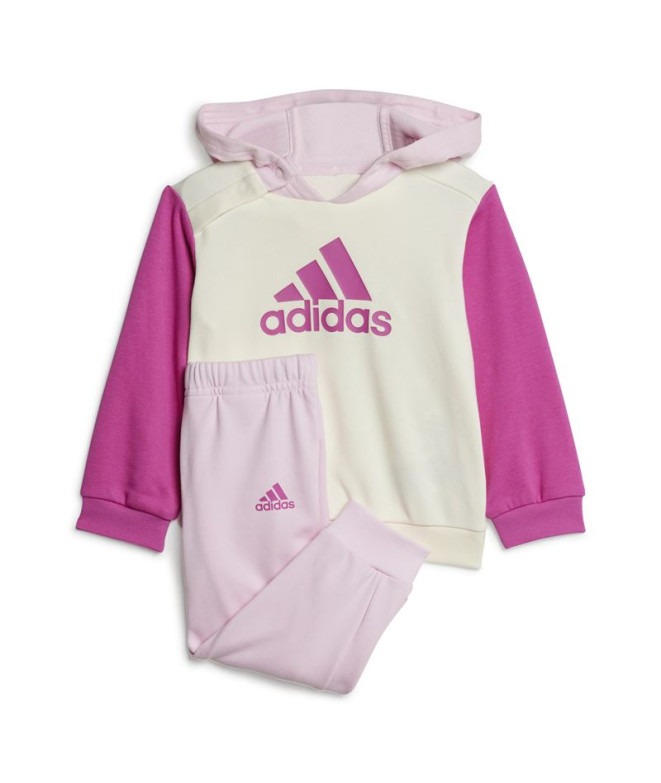 Ensemble adidas I Cb Ft Jog Enfant Ivoire