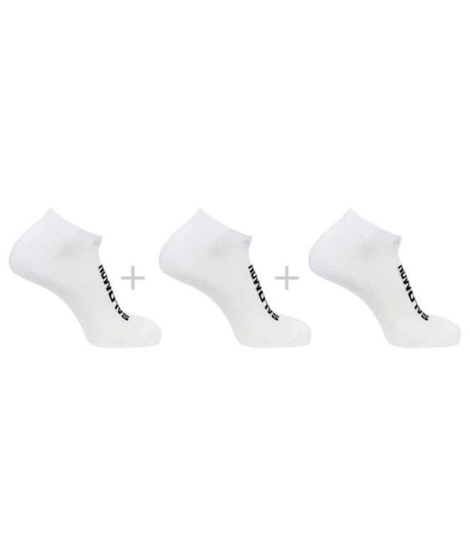 Chaussettes par Fitness Salomon Everyday Low White