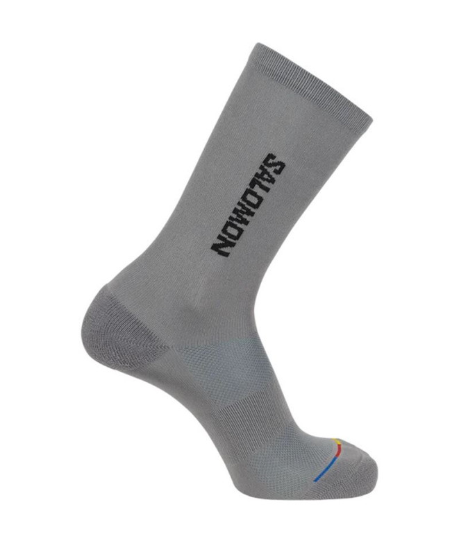 Chaussettes de Running Salomon 365 Crew Grey
