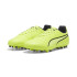 football Bottes Puma King Match MG Lime/Black