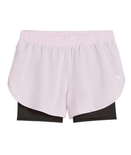 Pantalon Running Femme by Puma Run Favorite Woven 2 Noir