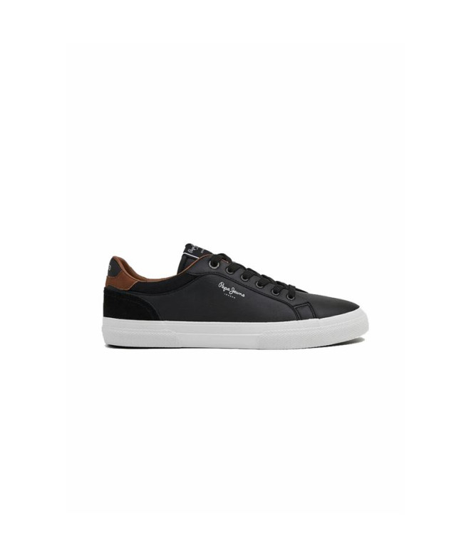 Chaussures Pepe Jeans Kenton Court Homme Noir