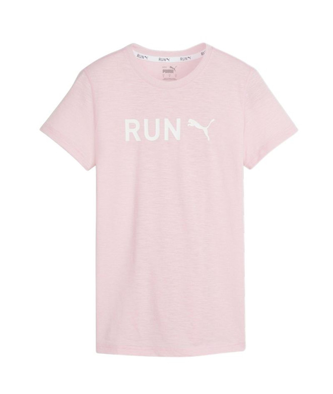 T-shirt Running by Puma Femmes Graphic Purple...