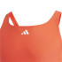 Maillot de bain de Natation adidas Coupe 3 Bandas Enfant Rouge