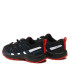 Chaussures de Trail Salomon XA Pro V8 Noir/Bleu/Rouge Enfant
