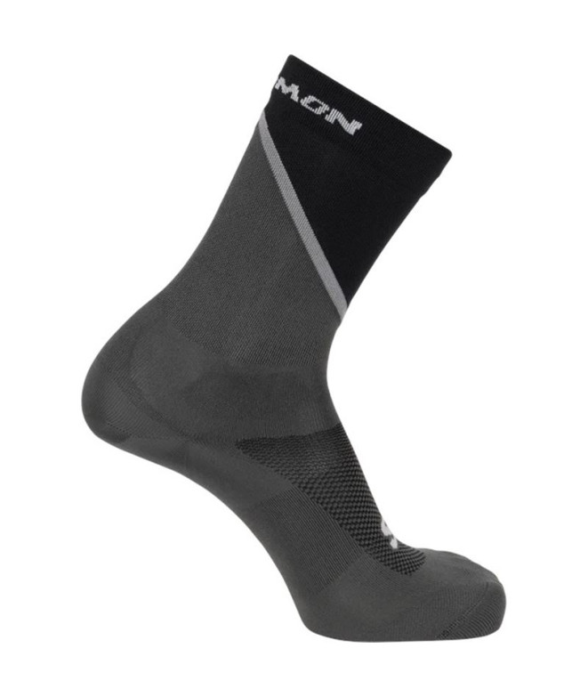 Chaussettes de Running Salomon Pulse Crew Grey...