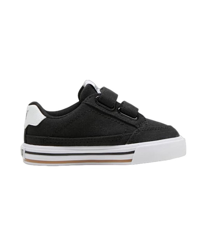 Chaussures Puma Court Classic Vulc Noir Enfant